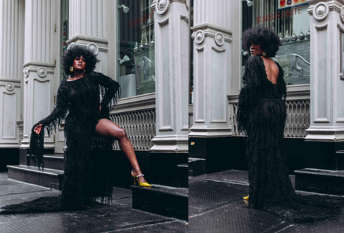 The OYEMWEN Slit Dress